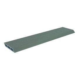 BLACK 12 CM WPC FENCING SLEEK INCLINED BOARD