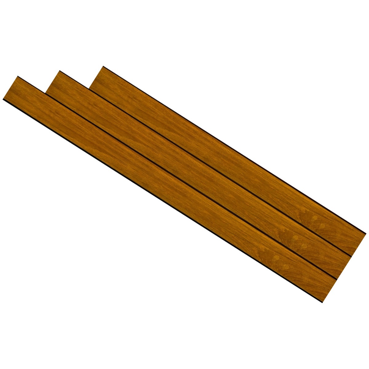 BURMA TEAK WITH RUBBER STRIP – WIDE LINE (12 × 90 × 900–1200 mm)