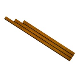 BURMA TEAK WITH RUBBER STRIP – NARROW LINE (15 × 55 × 1400–1600 mm)