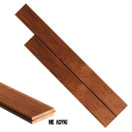 THERMOPINE FINSA 26Χ100X2400 DECKING WITH GROOVE AND CLIP SYSTEM