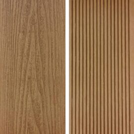 WPC Wood 3D Impression Teak Color