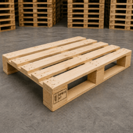 Wooden Pallet for Transport & Storage with ISPM 15 Certification